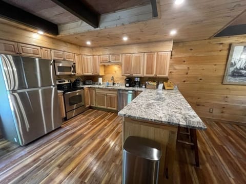 Main Level: Fully stocked kitchen with every small appliance we could think of!