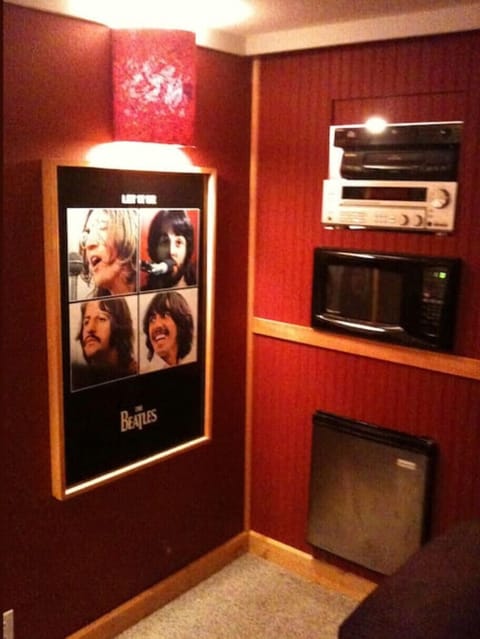 Theater Fridge & Microwave