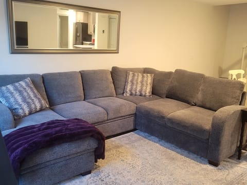 living area/king sofa bed 