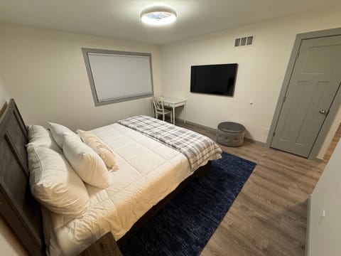 bedroom with King bed