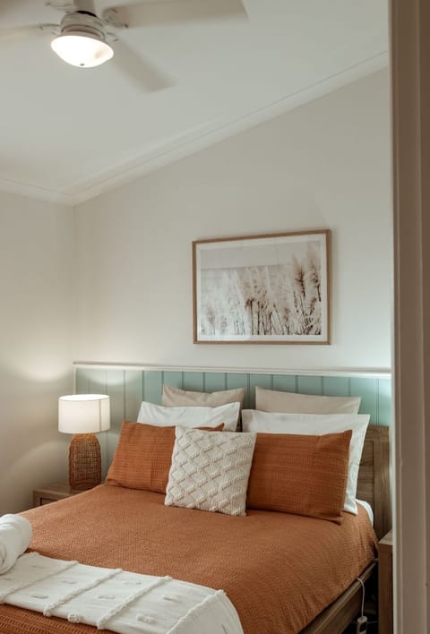 Bedroom 2  - Double bed with electric blanket. Linen provided. Built in robe