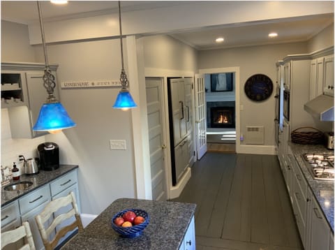 Kitchen Island and wet bar