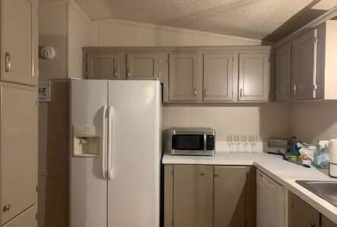 Full size refrigerator with freezer