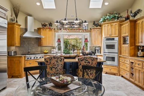 Kitchen from Living Rm View