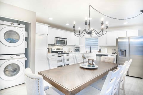 Dining table that seats 8