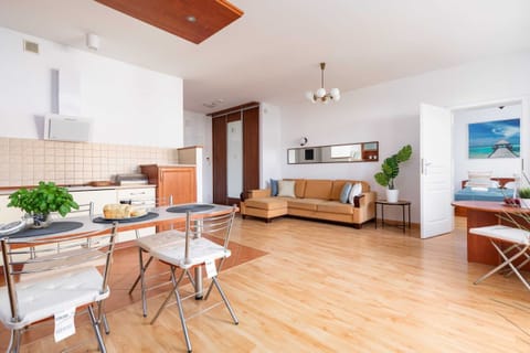 Spacious living room with full equipment. 