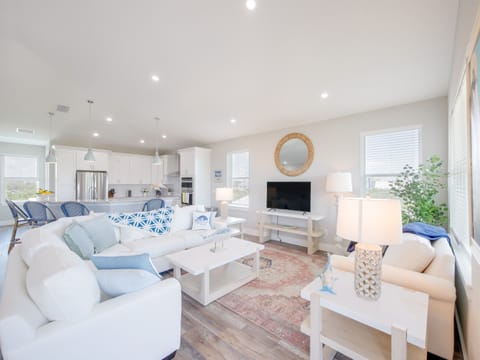 Living Room - This shows what the living room area looks like when the sleeper sofas are retracted