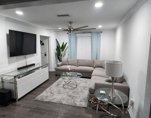 Living Room /65 inch Smart TV/ Sound bar