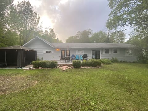 Cottage outside view, summer