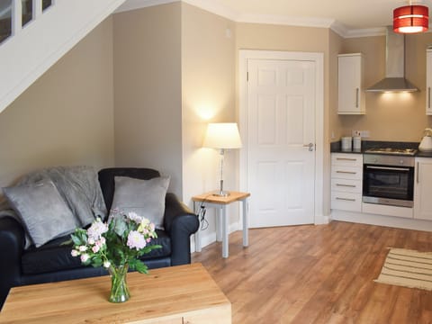 Open plan living space | Faodail - Inchrie Holiday Cottages, Aberfoyle