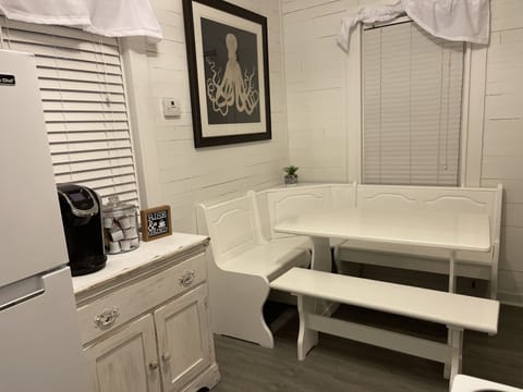 Breakfast nook and coffee station