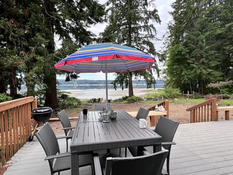 Outside dining with a view