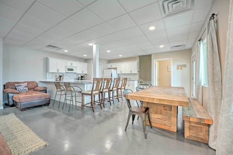 Dining Area | Lower Level | High Chair | 2 Toddler Booster Seats