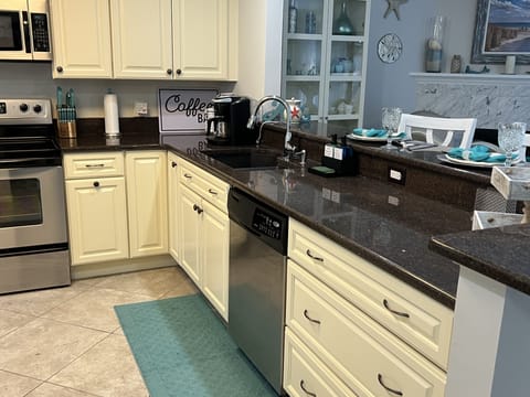 Kitchen with Coffee Station, Large and Small Appliances