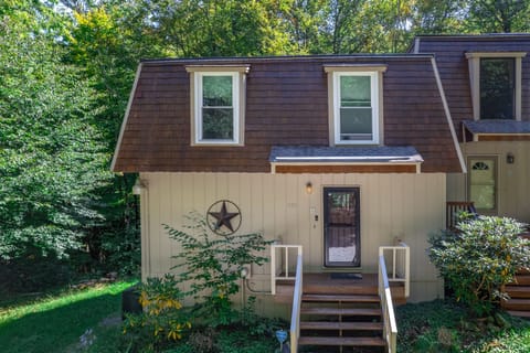 Front of the townhome (end unit)