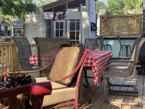 Back Bedroom Opens up out to deck