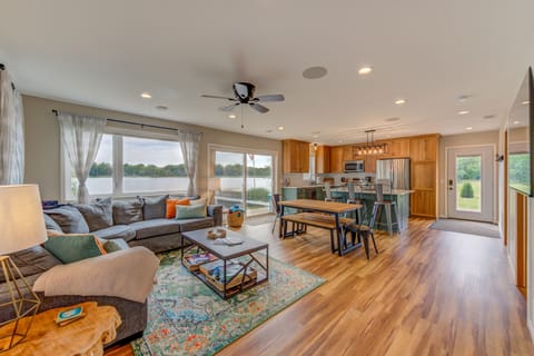 Lower level!  All 36" doors so fully accessible by wheelchair