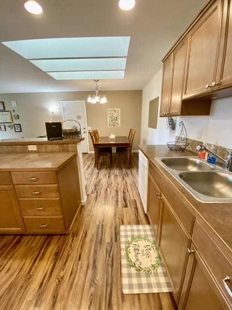 Kitchen and dining room