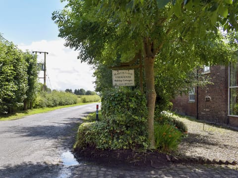 Delightful welcoming sign | Martin Lane Farm Cottages, Burscough, near Southport