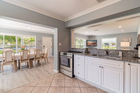 Our beautiful dinning table seats 8 people. Enjoy home cooked food straight from the stove or oven while reminiscing happy memories with family and friends.