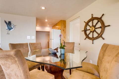 Enjoy a home cooked meal or a take out from many wonderful restaurants.