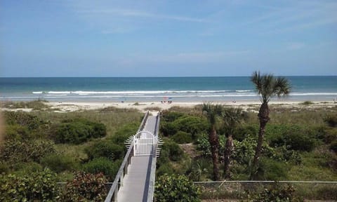 Just steps from your patio to the beach boardwalk!