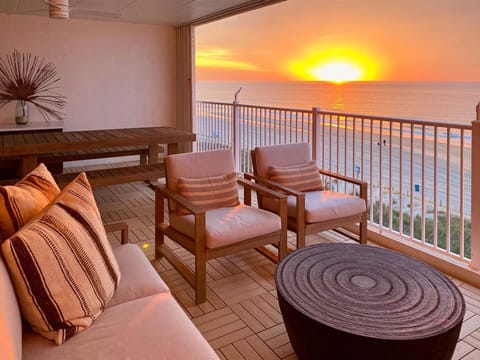 Your private oceanfront balcony - front row sunrise views.