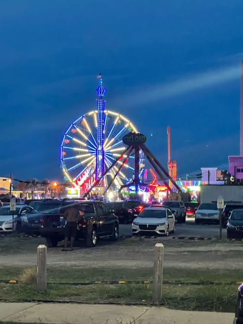 Rides at the boardwalk