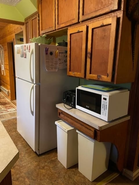 Kitchen - Fridge, Micro, Toaster