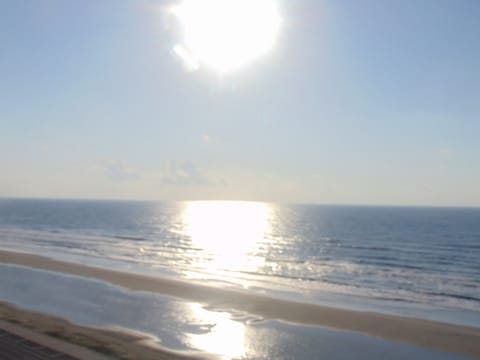 View of Beach from 10th Floor Where Lazy Daze is located