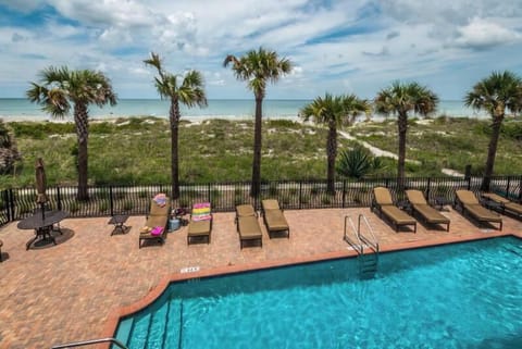 Balcony View of Pool