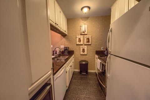 Fully stocked kitchen