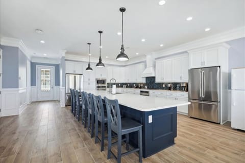 A chefs dream kitchen, fully stocked and loaded.
