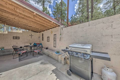 Ruidoso Vacation Rental | 3BR | 2BA | 1,080 Sq Ft | Stairs Required to Access