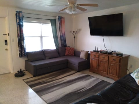 Living  room left side, looking towards door.