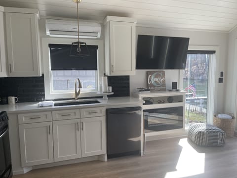 Open Living Room & Kitchen