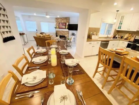 Eat at Expandable Ethan Allen dining table, Kitchen island, or patio.