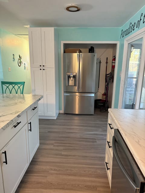 Food pantry and ice and water refrigerator