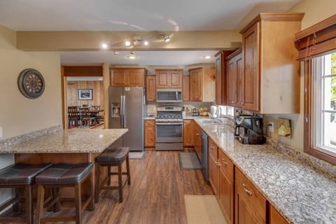 Our kitchen is fully equipped