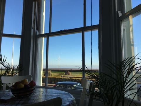 View from the lounge and dinning room.