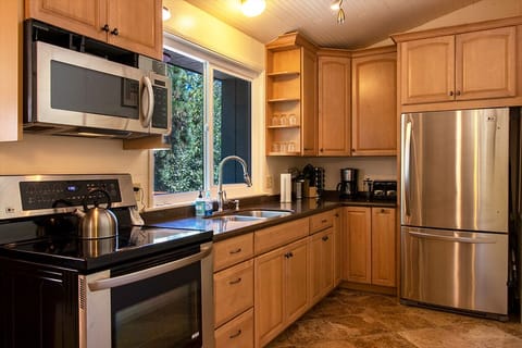 Galley Kitchen - equipped w/all essential cookware & appliances.