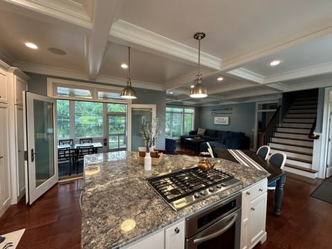 View of the main floor from the kitchen
