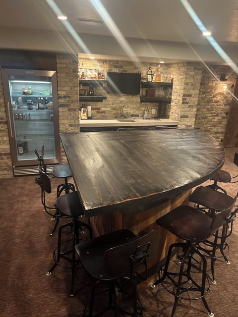 lower level bar- seats 8