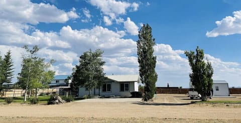 View from vacant lots across the street. Vacant lots are available for guest use