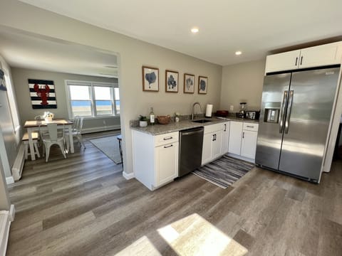 New stainless steel appliances