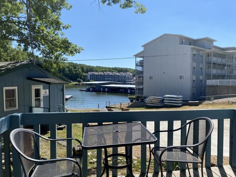 Great views are found just outside the cabin door.