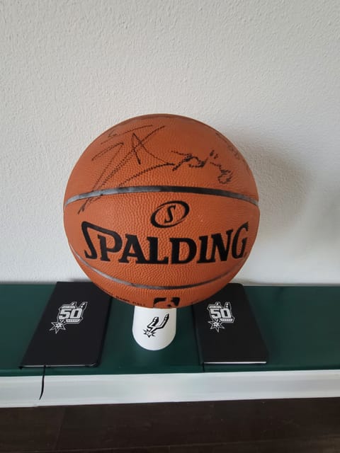 Spurs Autographed Memorabilia