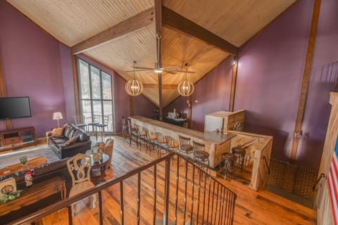 View from 3rd Level of the Great Room Bar Area 