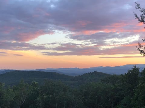 One of the many pretty sunsets here.