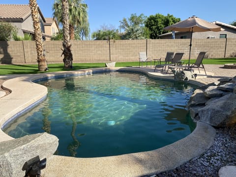 Please note *Pool is not heated*